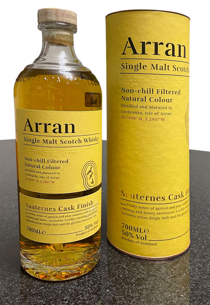Arran Sauternes Cask Finish