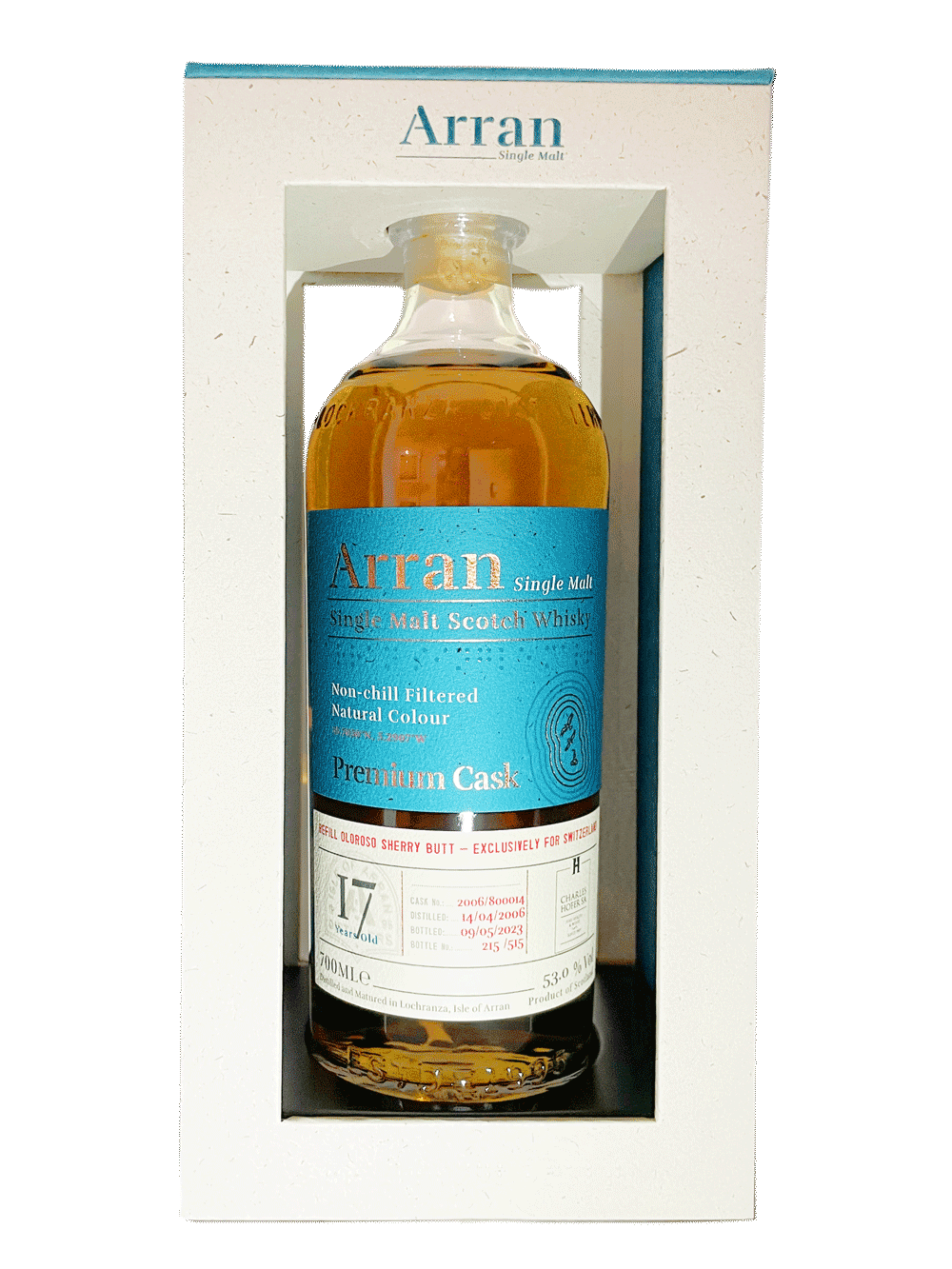 Arran Premium Cask 17 Years 2006
